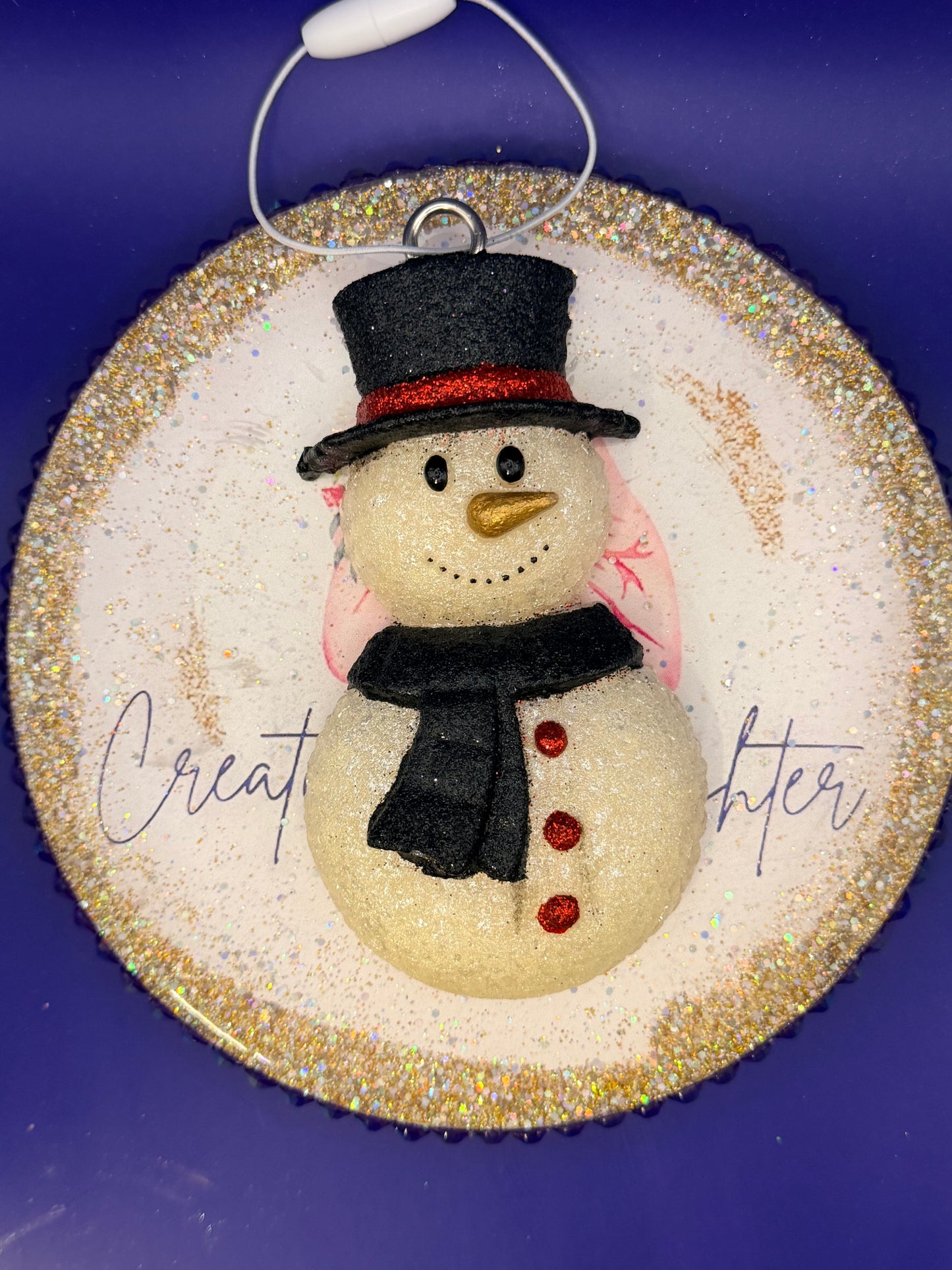 Snowman Freshie