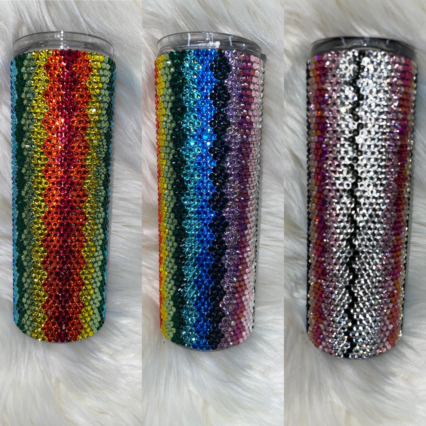 20oz Stainless Steel With Rhinestones