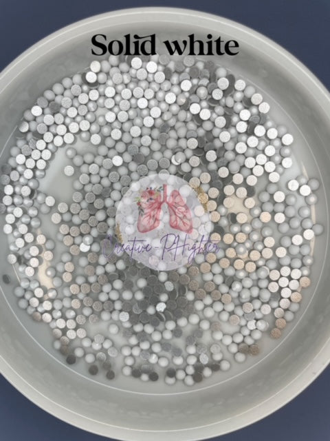 Solid White