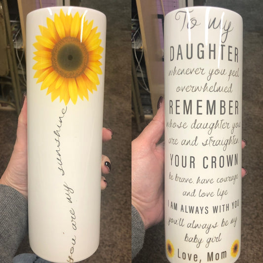 For my daughter sublimation