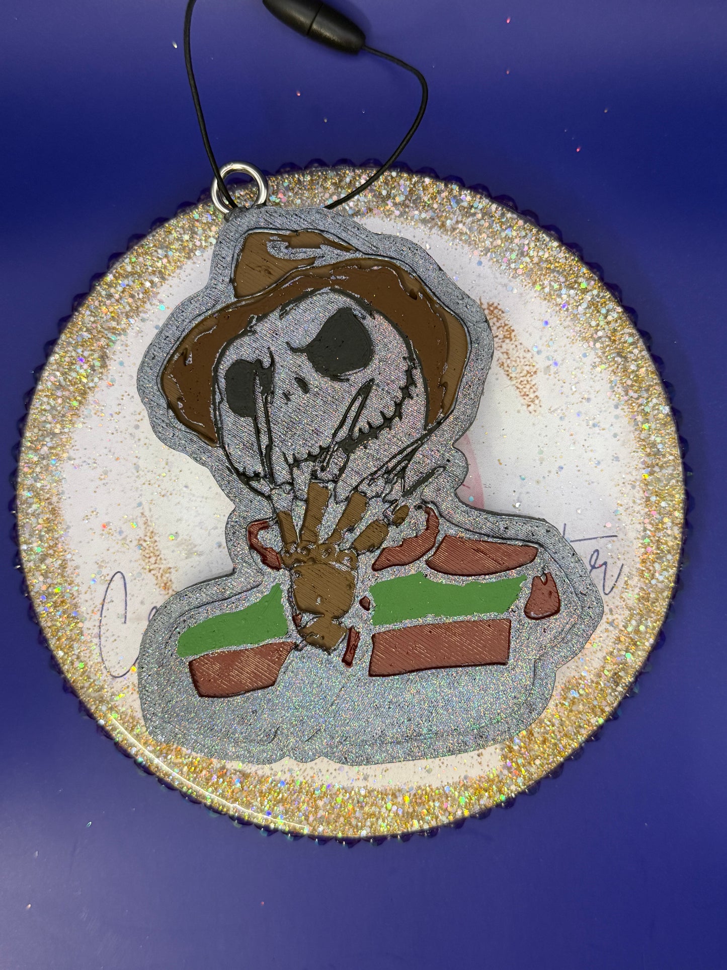 Jack skeleton as “Freddy”